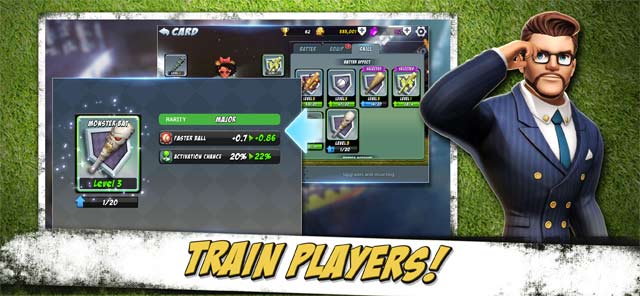 Huấn luyện và nâng cấp các vận động viên bóng chày