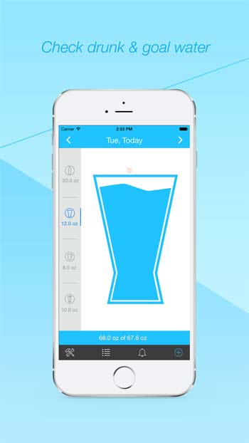 Water Alert nhắc nhở bạn uống nước đủ và đúng giờ mỗi ngày