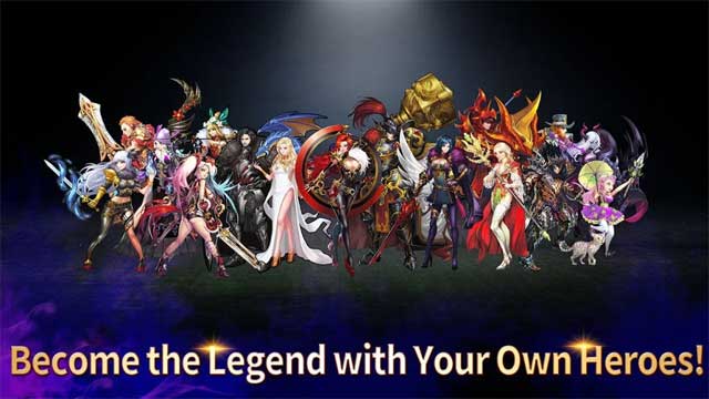 Hãy trở thành huyền thoại cùng với những người anh hùng của bạn