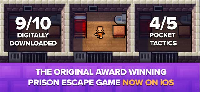 Trải nghiệm game hành trình vượt ngục The Escapists trên thiết bị iOS