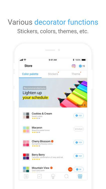 Sử dụng nhiều item trang trí khác nhau