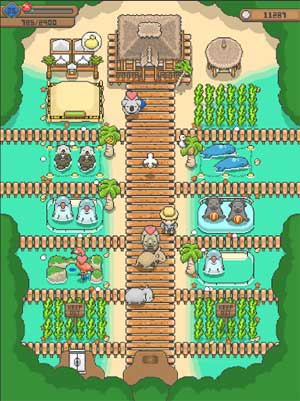 Có rất nhiều hoạt động thú vị đang chờ người chơi khám phá trong Tiny Pixel Farm