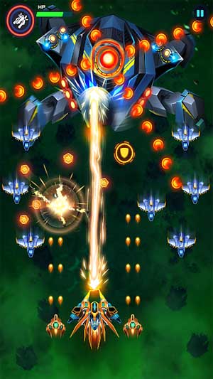 Bắn hạ kẻ thù và giải cứu ngân hà trong game Infinity Shooting: Galaxy War cho Android 