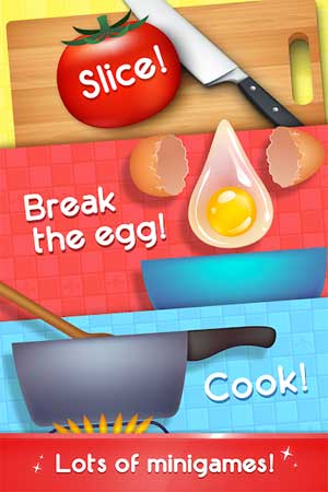 Cookbook Master có nhiều mini game thú vị