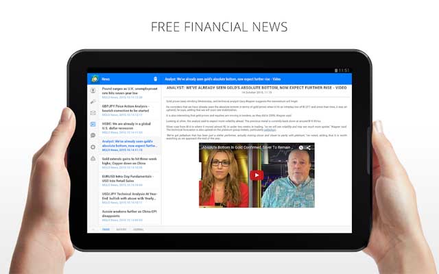 Ứng dụng cập nhật tin tức tài chính miễn phí