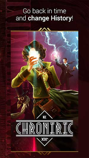 Trở về quá khứ và thay đổi lịch sử trong game tương tác Chroniric XIX cho Android 