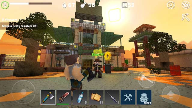 Game bắn súng sinh tồn trong thế giới zombie - Last Craft