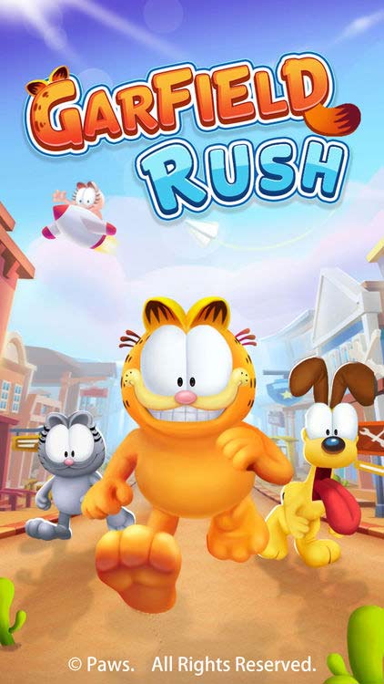Game mèo Garfield chạy bất tận vui nhộn