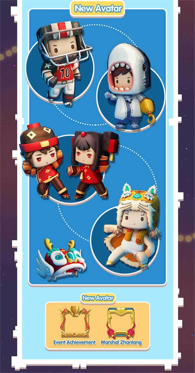 Hình đại diện mới trong Mini World: Block Art