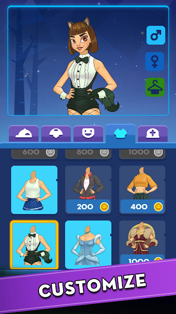 Thiết kế trang phục nhân vật trong Werewolf Voice