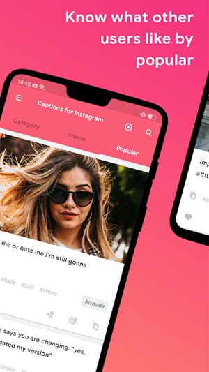 Biết được những nội dung nào phổ biến nhất hiện nay với Captions for Instagram