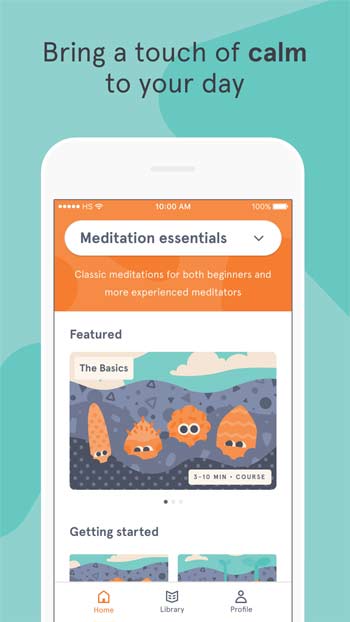 Headspace giúp bạn có một ngày thư giãn
