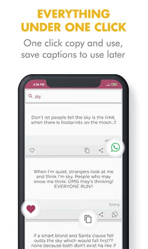 Chỉ cần chạm một lần để copy, paste và lưu chú thích