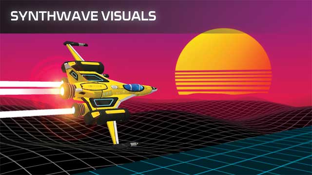 OutRush cho Android sở hữu đồ họa mang phong cách synthwave ấn tượng