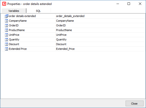 PHPMaker hỗ trợ kiểm tra bảng và tên các biến