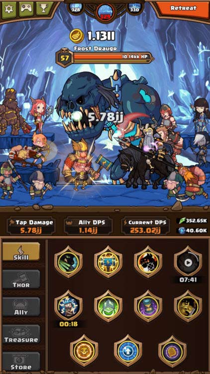 Game nhập vai đi cảnh tuyệt hay - Thor: War of Tapnarok