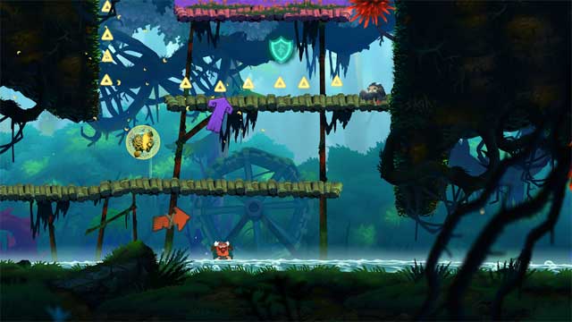 Oddmar có cấu trúc game quen thuộc giống Super Mario