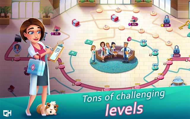 Heart's Medicine for Android có vô số level đầy thử thách