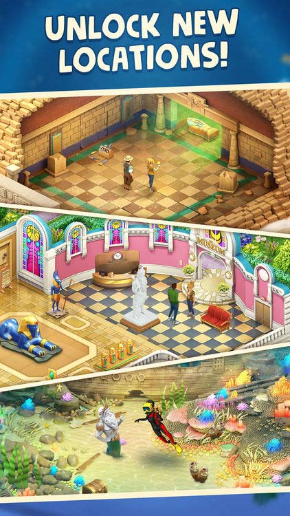 Mở khóa nhiều địa điểm mới trong game