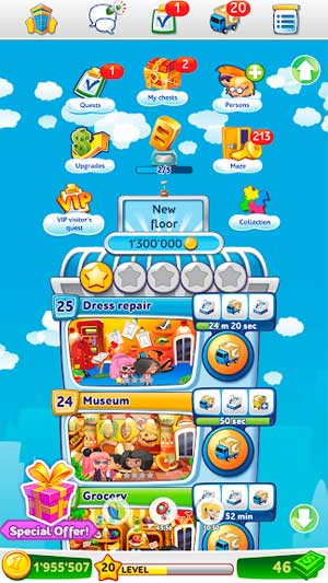 Game có đồ họa hoạt hình đẹp mắt và đầy màu sắc