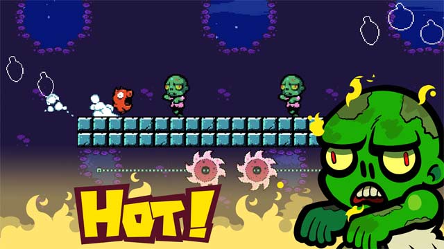 Vượt qua mọi chướng ngại vật nguy hiểm để đi tới vạch đích