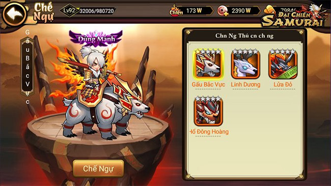 Tính năng Chế ngự