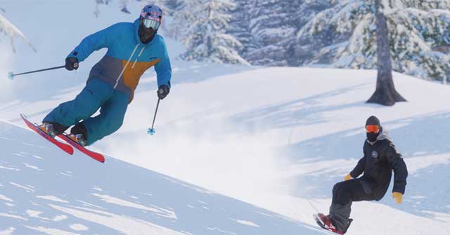 Tham gia thử thách trượt tuyết thực tế cùng SNOW
