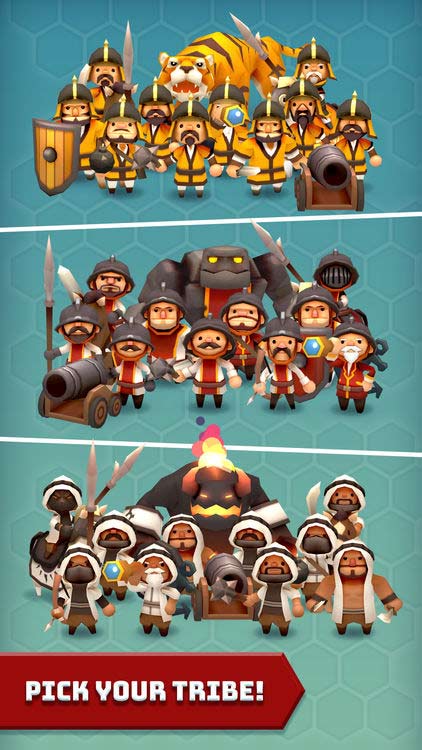 Chọn bộ tộc yêu thích của bạn trong Hexonia