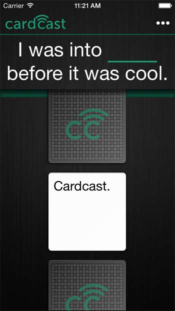 Tạo bộ thẻ của riêng bạn và chia sẻ với người chơi khác trên website của Cardcast