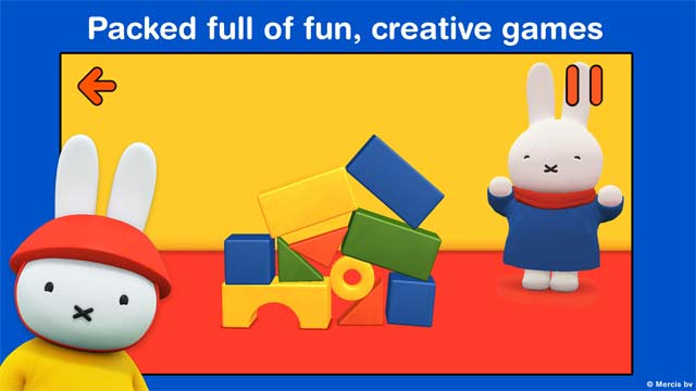 Miffy's World là game trẻ em có tính tương tác, giáo dục và giải trí cao