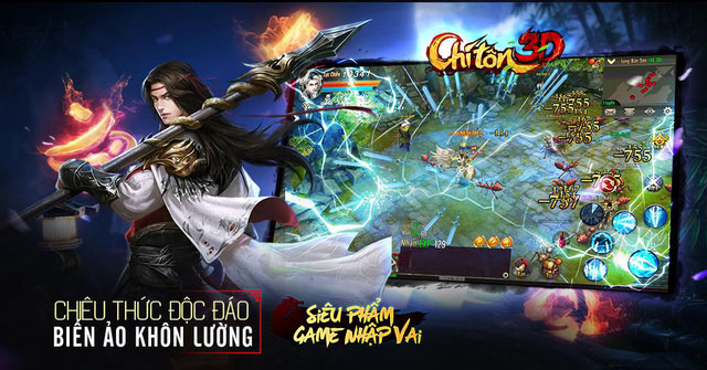 Game kiếm hiệp nhập vai cho Android
