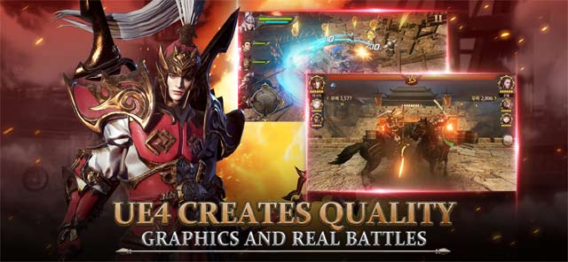 Trải nghiệm các cuộc chiến hoành tráng với nền đồ họa đỉnh cao nhờ UE4