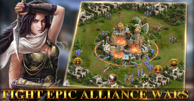 Tham gia vào các cuộc chiến liên minh hoành tráng