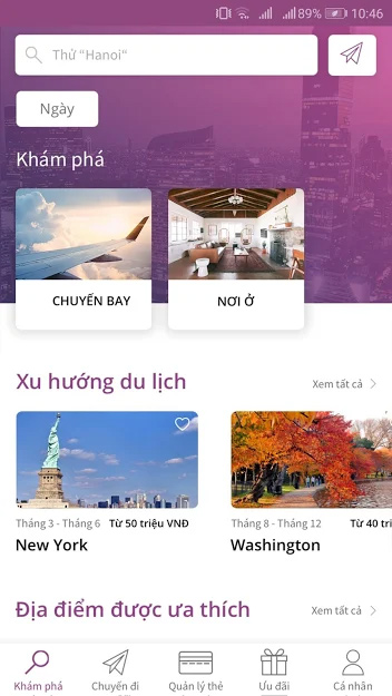 Đặt trước vé máy bay