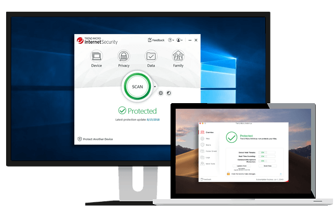 Trend Micro™ Internet Security 2019 giúp bảo vệ hệ thống toàn diện