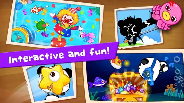 Game bao gồm rất nhiều mini game tương tác thú vị dành cho trẻ