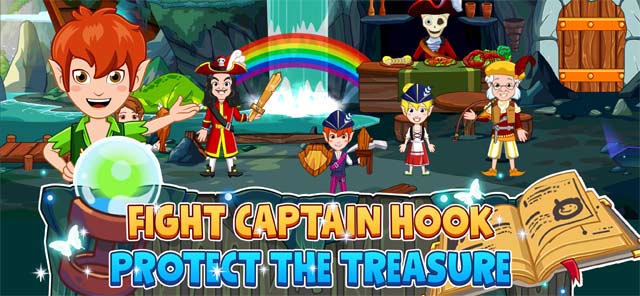 Chiến đấu chống lại thuyền trưởng Hook để bảo vệ kho báu