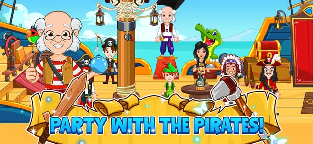 Tổ chức bữa tiệc sôi động với các cướp biển