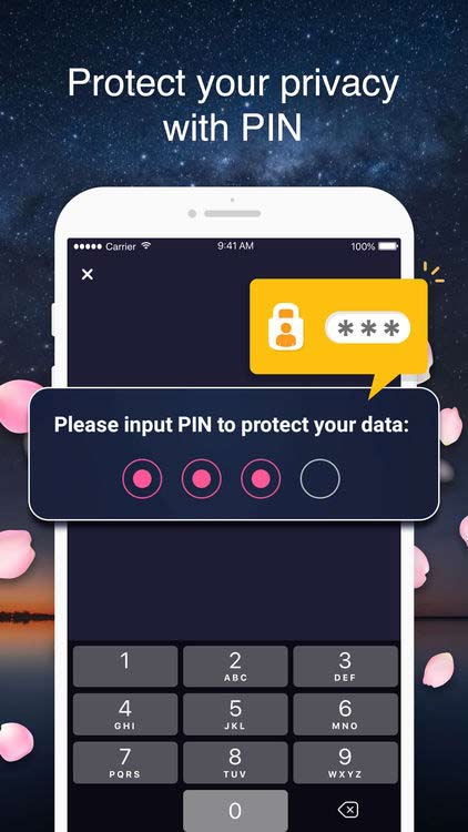 Bảo vệ sự riêng tư của bạn bằng mã PIN
