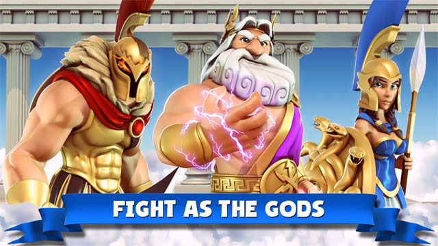 Chiến đấu như các vị thần tối cao của đỉnh Olympus trong Gods of Olympus