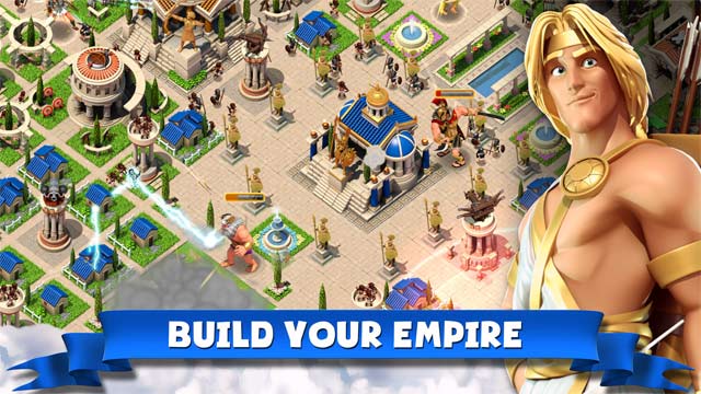 Xây dựng đế chế hùng mạnh trên đỉnh Olympus