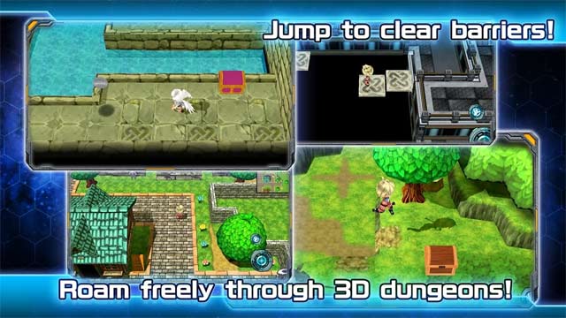 Khám phá các dungeon 3D để kiếm vật phẩm hữu ích