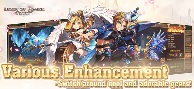 Nâng cấp để tăng cường sức mạnh cho nhân vật với trang bị cực chất