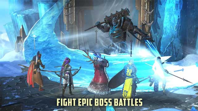 Tham gia các trận chiến đánh boss khốc liệt trong RAID: Shadow Legends cho Android
