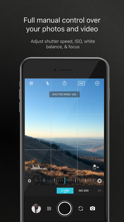Điều khiển chụp ảnh và quay phim thủ công