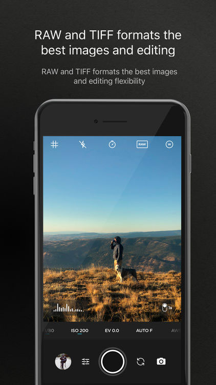 Định dạng RAW và TIFF để dễ dàng chỉnh sửa và in chất lượng cao