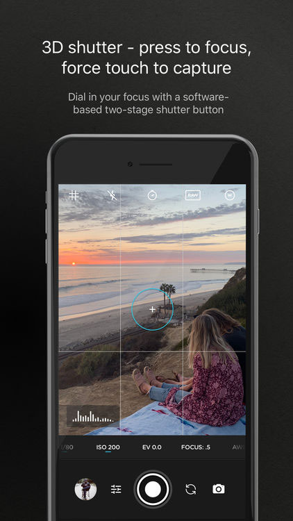 Chụp ảnh với 3D Touch - Ấn để lấy nét, ấn giữ để chụp ảnh