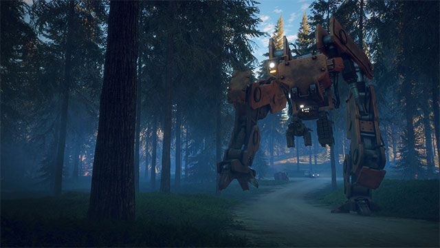Kẻ thù của bạn trong game Generation Zero là những con robot to lớn, hiếu chiến