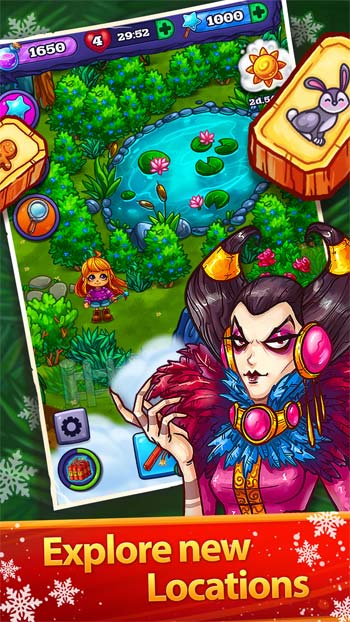 Khám phá nhiều địa điểm mới trong Mahjong Treasure Quest