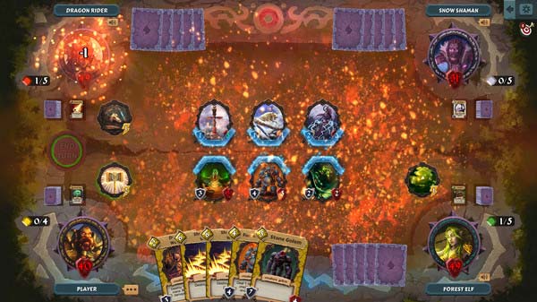 Chơi game với bạn bè hoặc với một người chơi khác trong các cuộc chiến sử thi